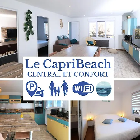 Le Capribeach By Tah - Emplacement & Parking דירה *
