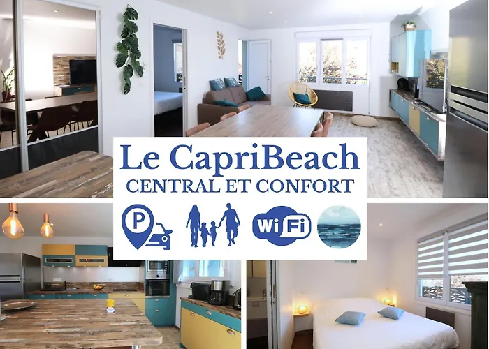 Le Capribeach By Tah - Emplacement & Parking Apartmán *